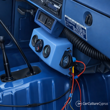 Toyota Hilux Pickup Center Gauge Pod | 3D Printed Dash Mount | 1979–1983 SR5