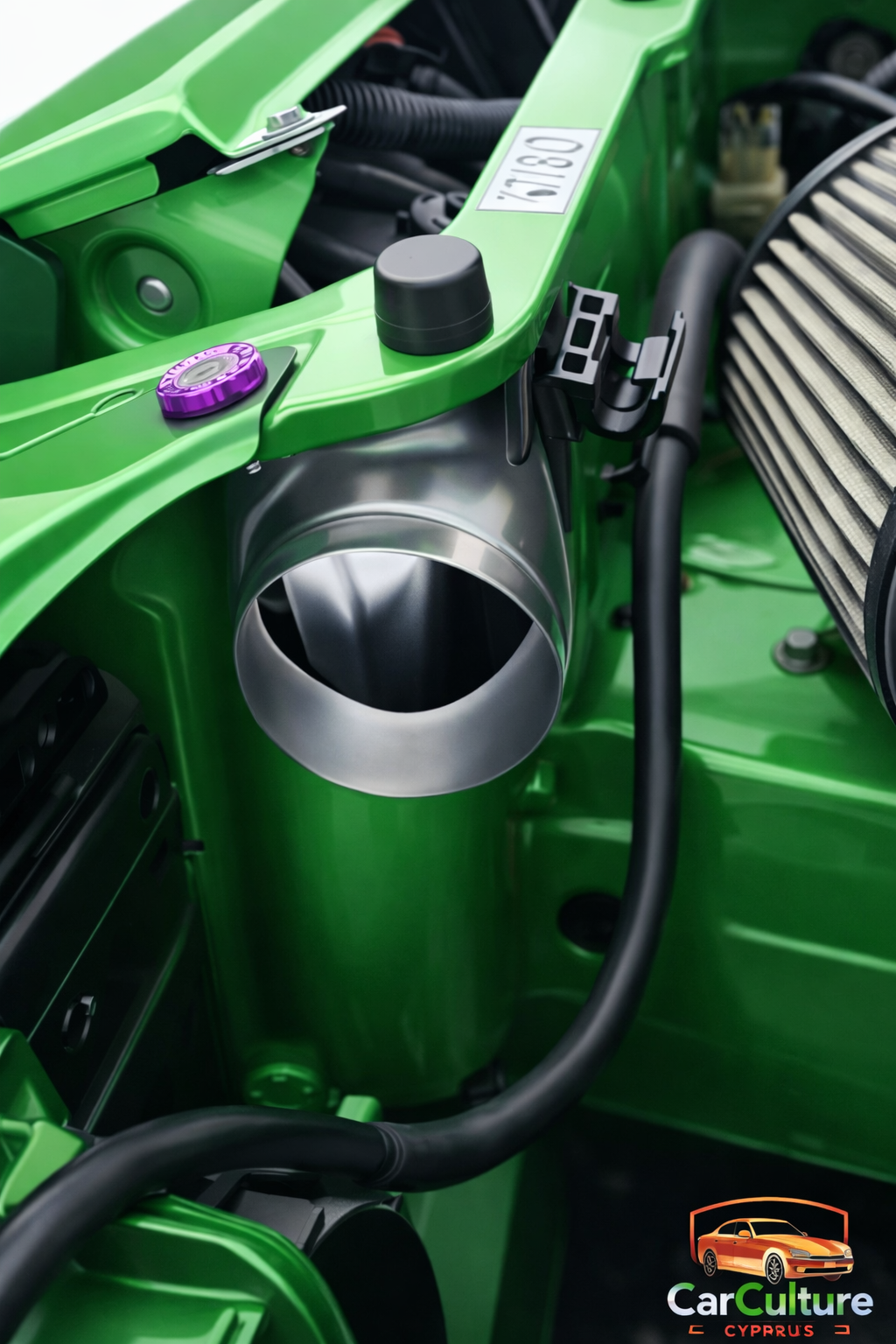 Honda Prelude 3rd Gen Headlight Cold Air Intake Redirect