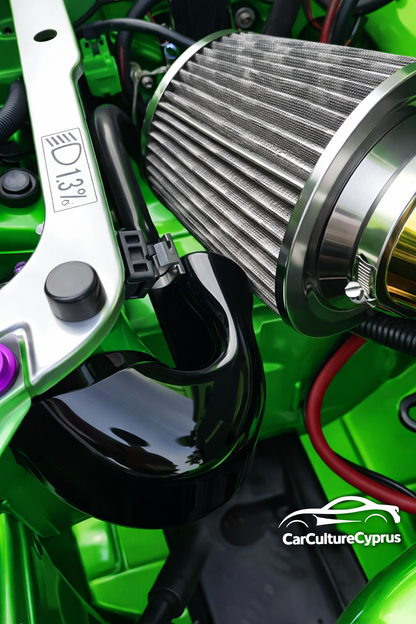 Honda Prelude 3rd Gen Headlight Cold Air Intake Redirect