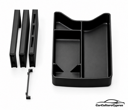 VW ID.4 Center Console Tray Set – Storage Organizer with Dividers