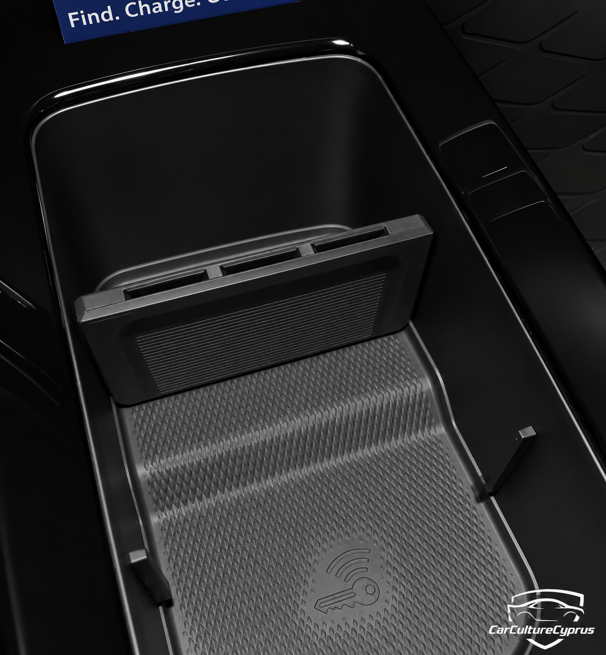 VW ID.4 Center Console Tray Set – Storage Organizer with Dividers