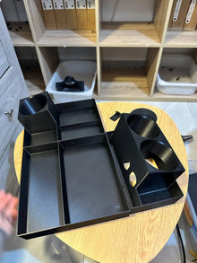 Organisateur de console centrale et porte-gobelets pour Land Cruiser série 70 | Compatible LC76 |