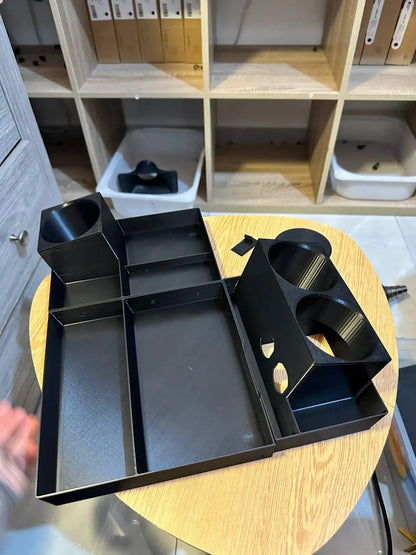 Land Cruiser 70 Series Center Tray Organizer & Cup Holders | Fits LC76 |