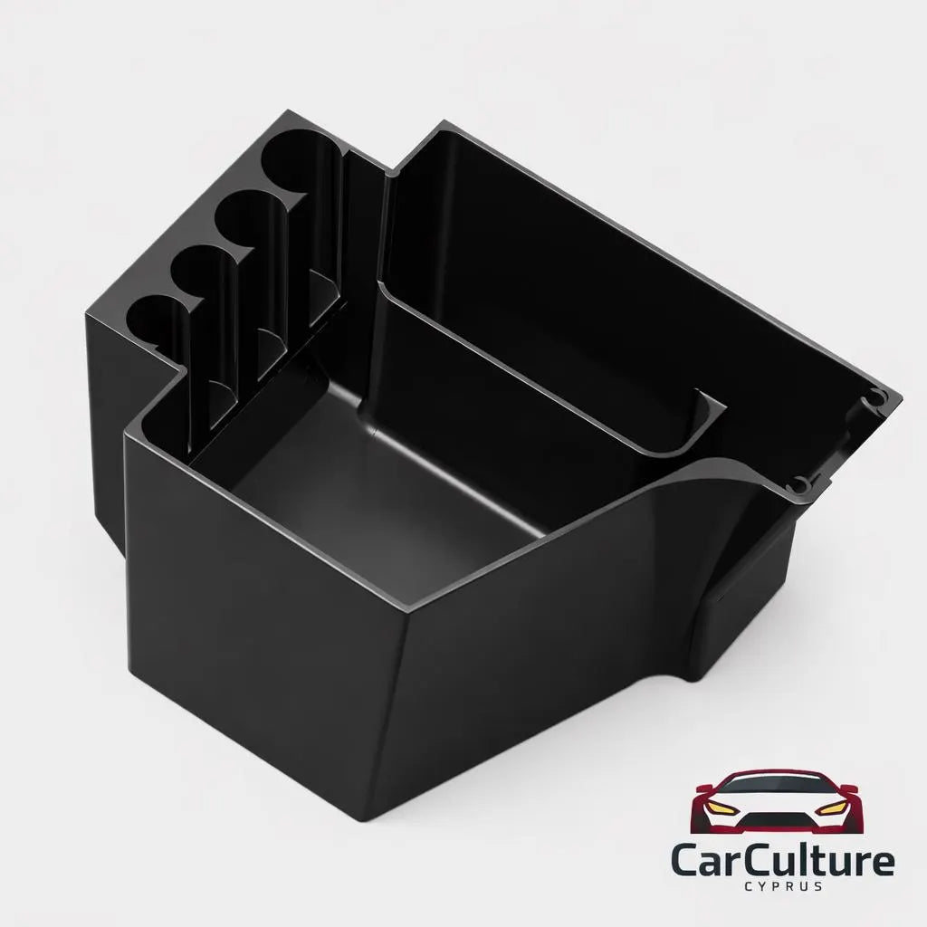 Volvo Organizer XC90 / V90 / S90 Center Console Insert – Storage Divider Tray black