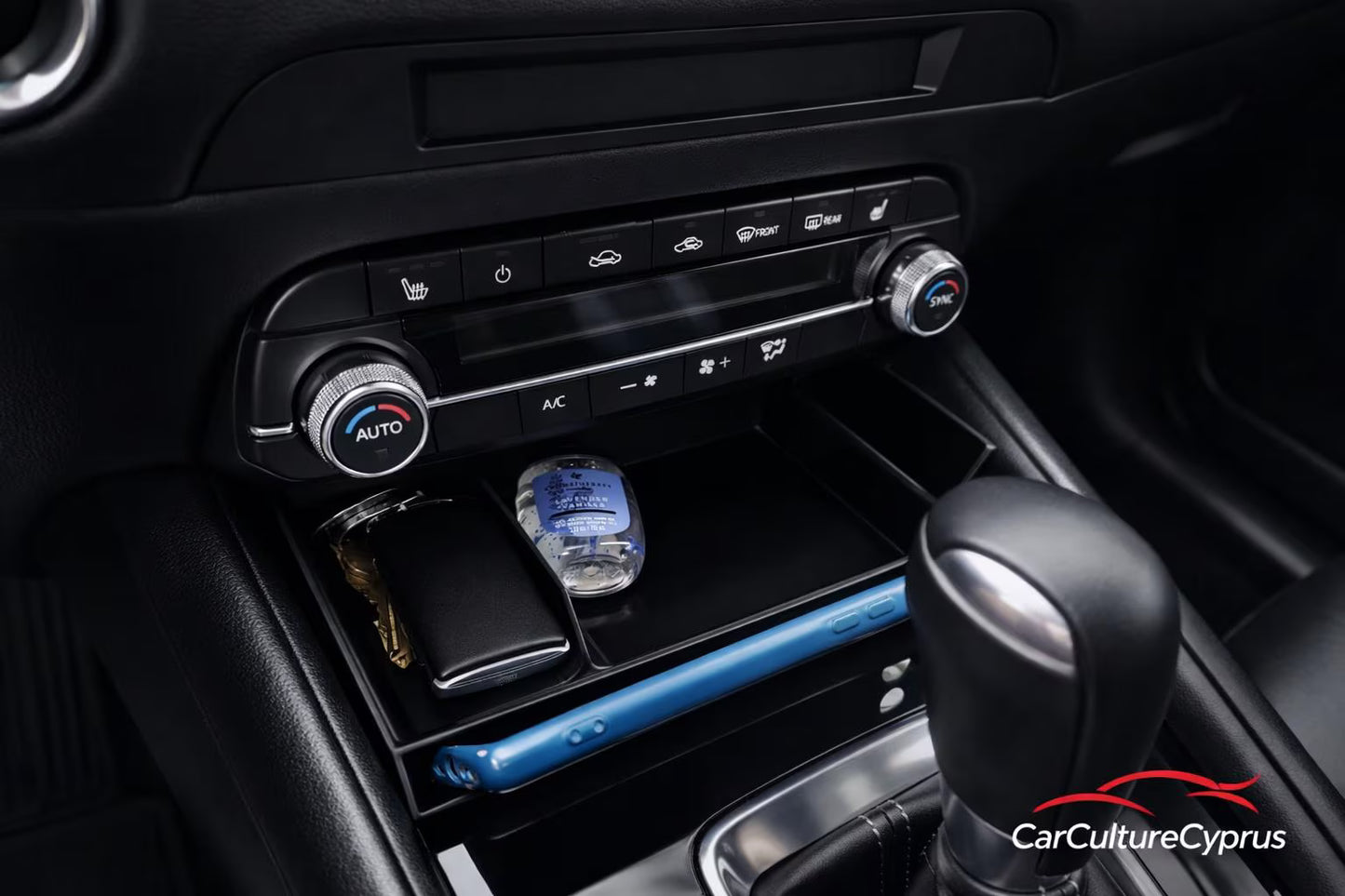 Mazda Organizer CX-5 Wireless Charging Tray | Front Console | MagSafe Compatible Insert black