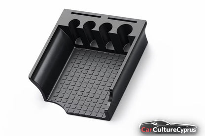 Hyundai Ioniq 6 Armrest Insert Tray – Center Console Organizer (2 Versions) black