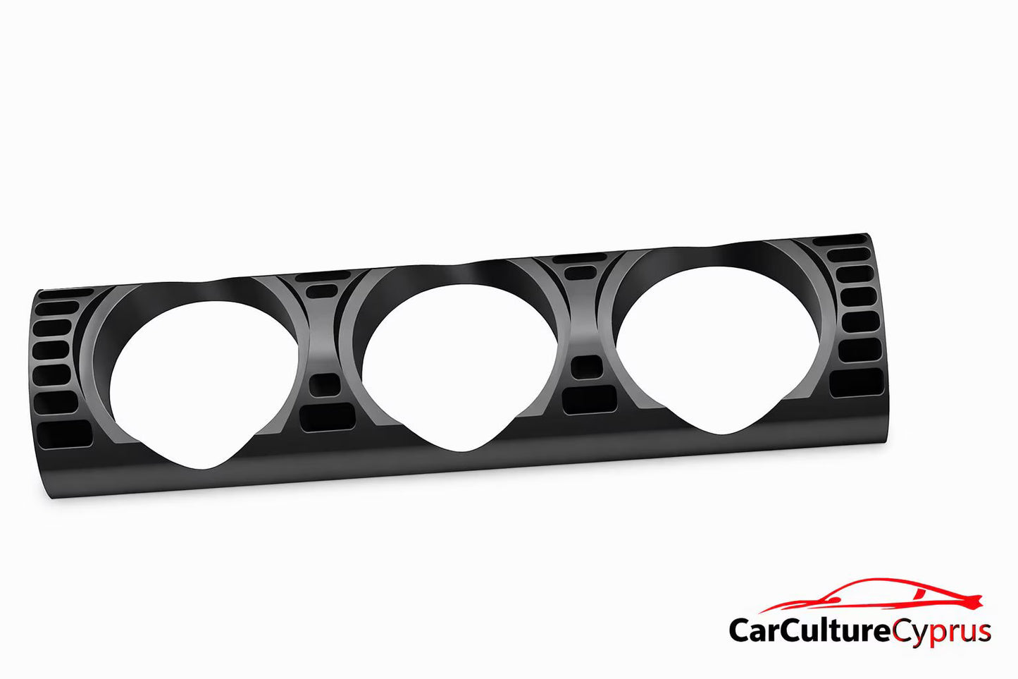 BMW E30 Gauge Pod Triple  – 3× 52mm Center Console Mount