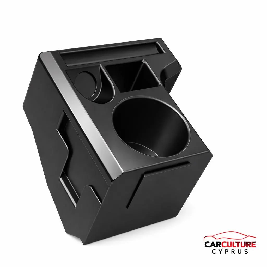 Toyota Land Cruiser 70 Series (VDJ79) Centre Console – Storage & Cup Holder Upgrade black.
