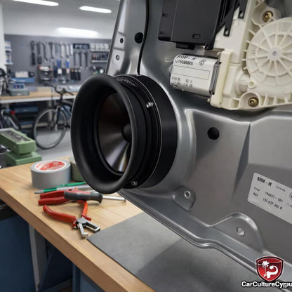 VW Golf 4 (MK4) 165mm Speaker Adapter Set – Front Door Mounts (Pair)