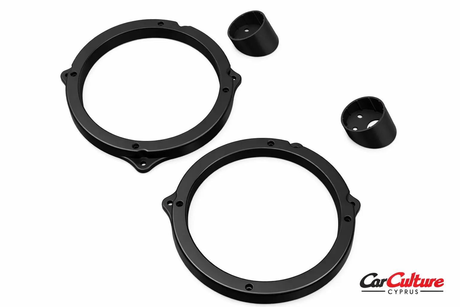 Honda Civic EG 165mm Speaker Adapter Kit – Door + Tweeter Mounts – Pair (Left & Right).