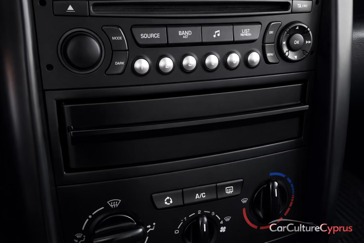 Peugeot 207 Center Console Drawer – Custom Storage Tray Insert – Interior Organizer