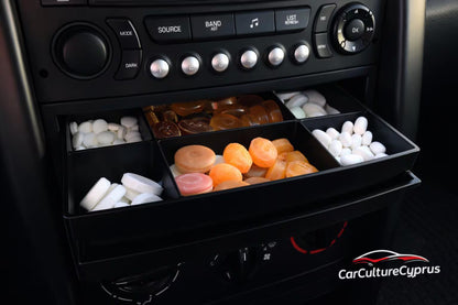 Peugeot 207 Center Console Drawer – Custom Storage Tray Insert – Interior Organizer