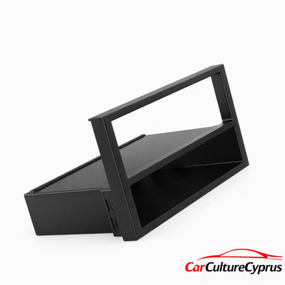Saab 900NG / 9-3 OG (1998–2003) Single DIN Radio Conversion – Storage Pocket.