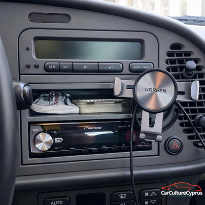 Saab 900NG / 9-3 OG (1998–2003) Single DIN Radio Conversion – Storage Pocket.