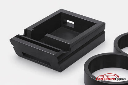 VW T2 Ashtray Replacement with Dual Cupholder & Phone Slot – 1976+ Bay Window Organizer.