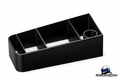 Skoda Fabia Organizer Armrest Insert – Center Console Storage Divider (2014+) black
