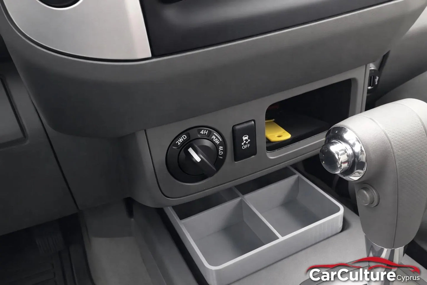 Nissan Frontier Organizer Under Console – Front Lower Storage Tray Insert black