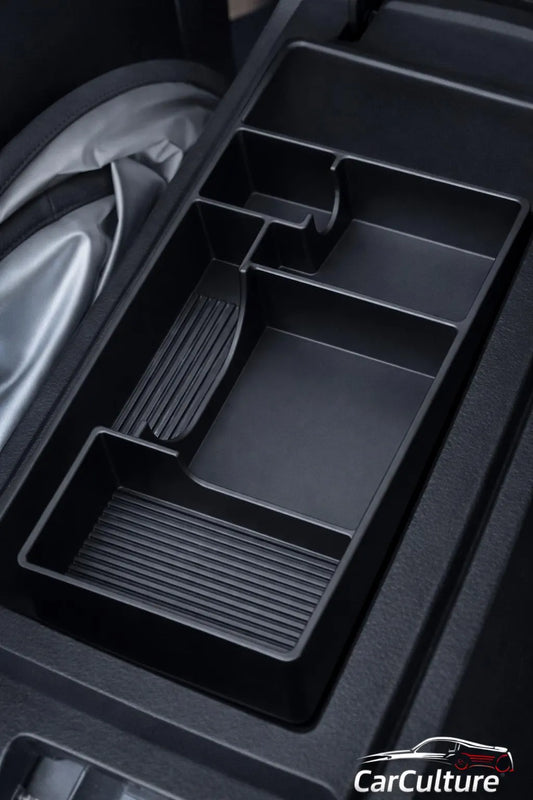 Jeep Organizer Grand Cherokee (2017–2020) Center Console – Upper Armrest Tray Insert black.