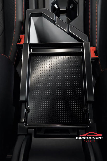 VW Jetta MK7 Armrest Tray Insert – Center Console Organizer black