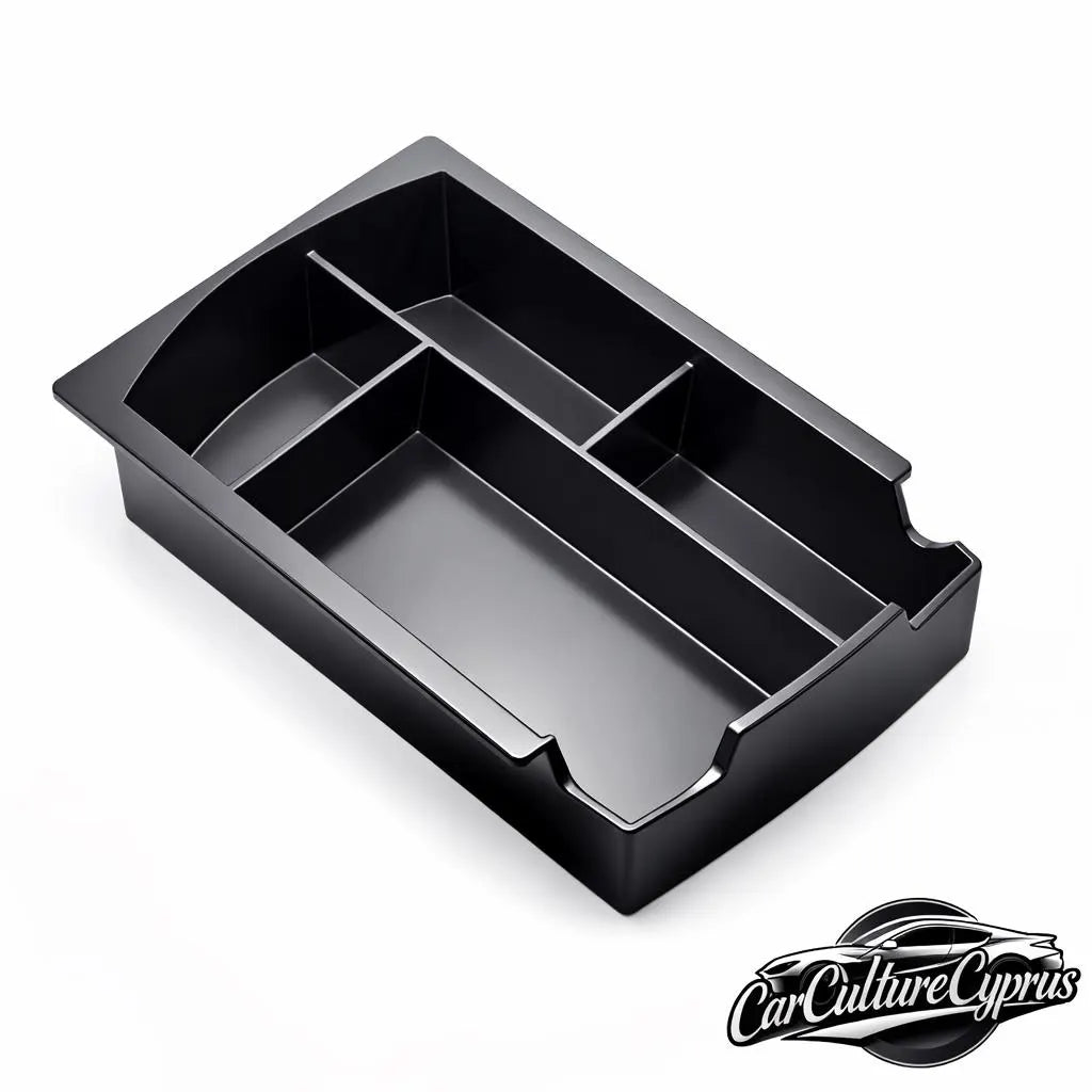 Hyundai Kona Organizer Electric 2020 Armrest Tray – Center Console Insert black.