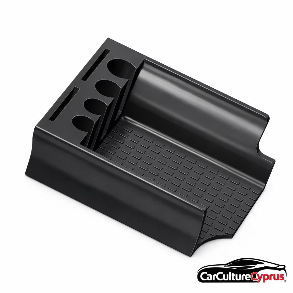 Hyundai Ioniq 6 Armrest Insert Tray – Center Console Organizer (2 Versions) black