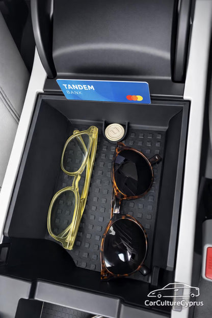 Hyundai Ioniq 6 Armrest Insert Tray – Center Console Organizer (2 Versions) black