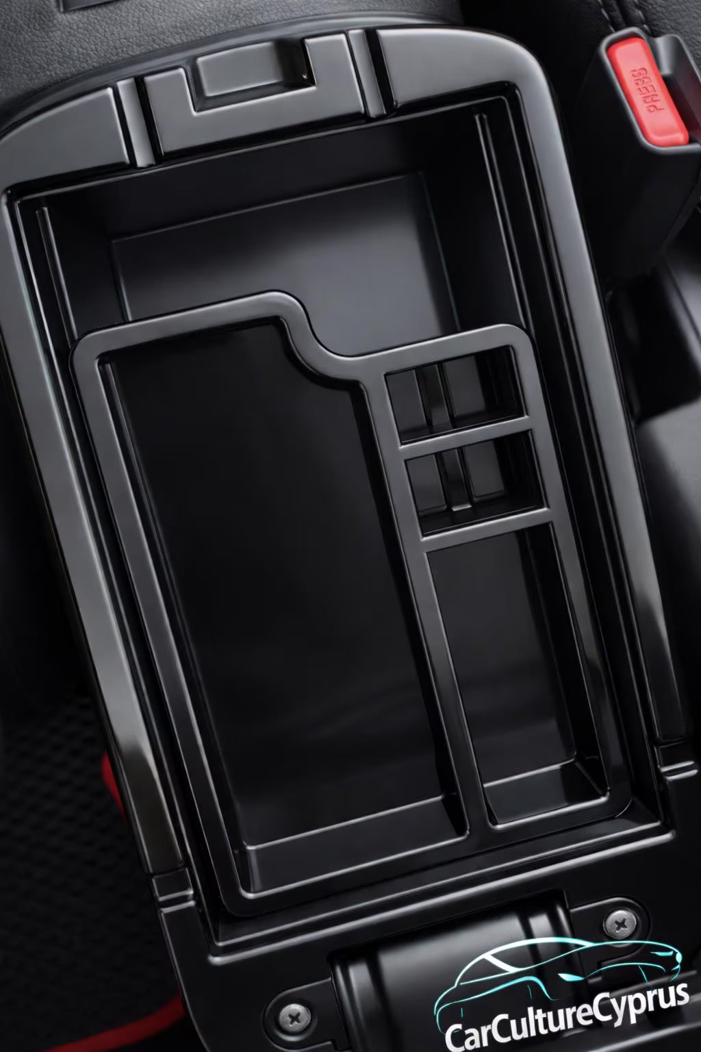 Mitsubishi Outlander Organizer Armrest Storage Insert – Center Console Tray black