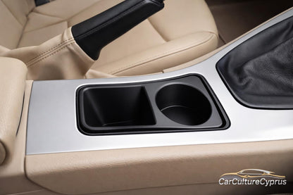 BMW E90 Cup Holder Insert – Console Drink Upgrade black