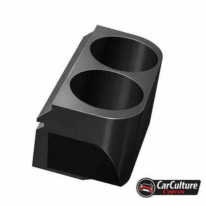 VW Golf MK1 Cup Holder GTI Center Console  – Dual Drink Insert Upgrade black.