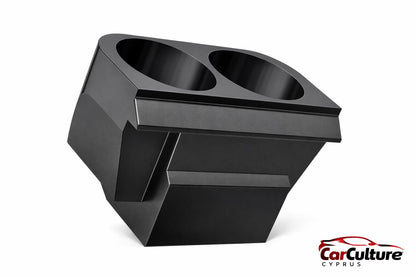 VW Golf MK1 Cup Holder GTI Center Console  – Dual Drink Insert Upgrade black.