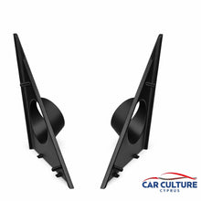 BMW E30 Tweeter Speaker Mounts – 42mm Door Sail Panel Adapters (Pair) black