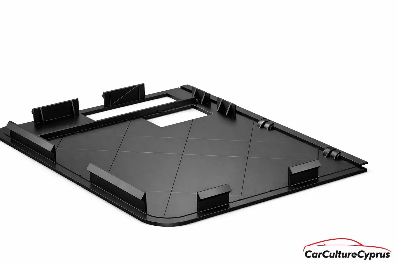 BMW E32 Sunroof Motor Cover – Roof Switch Trim Panel Replacement black.