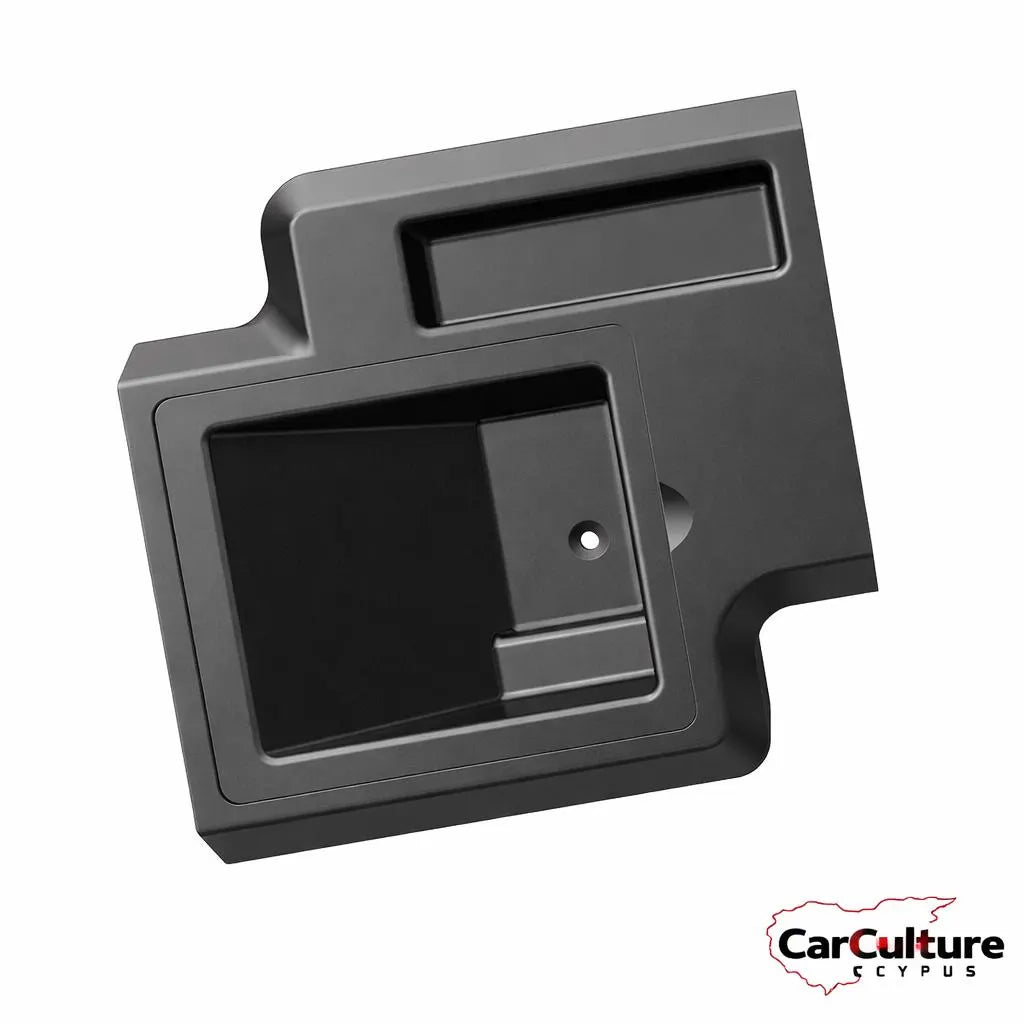 Toyota Land Cruiser 70 Series (VDJ79) Centre Console – Storage & Cup Holder Upgrade black.