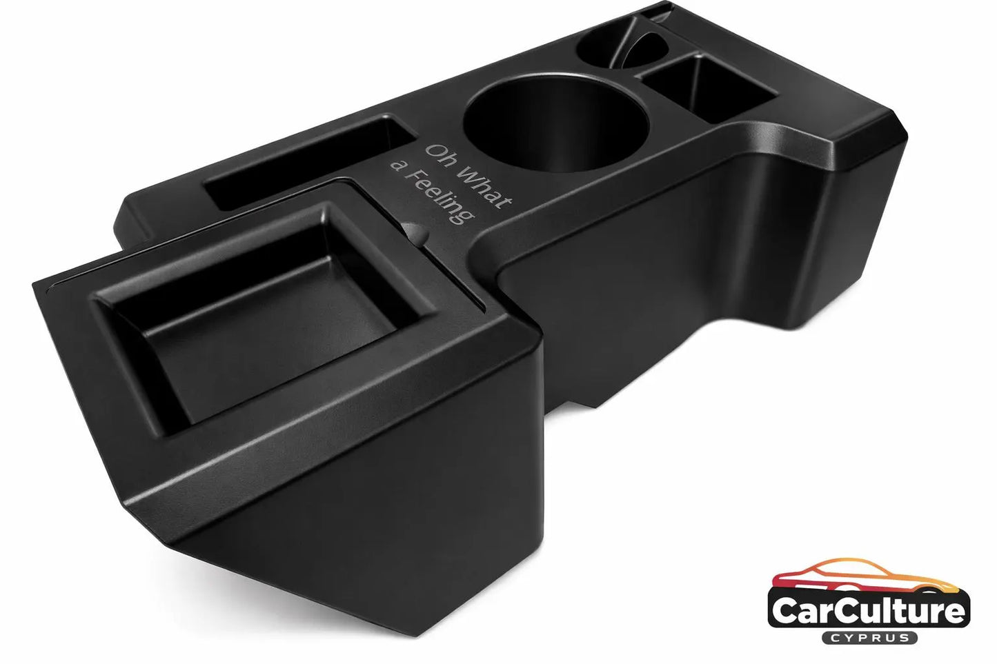 Toyota Land Cruiser 70 Series (VDJ79) Centre Console – Storage & Cup Holder Upgrade black.