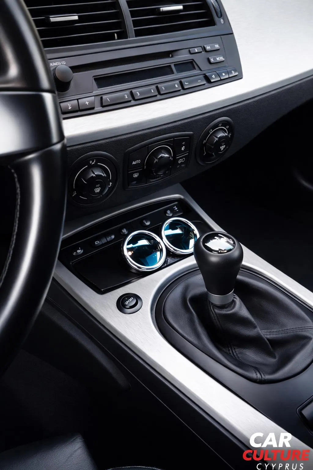 BMW Z4 Gauge Pod E85 Ashtray Insert  – Dual 52mm Mount