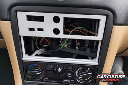 Mazda MX-5 NB (Miata) 1 DIN Radio Frame – Custom Gauge / Accessory Panel.