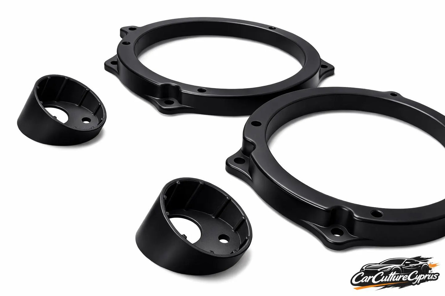 Honda Civic EG 165mm Speaker Adapter Kit – Door + Tweeter Mounts – Pair (Left & Right).