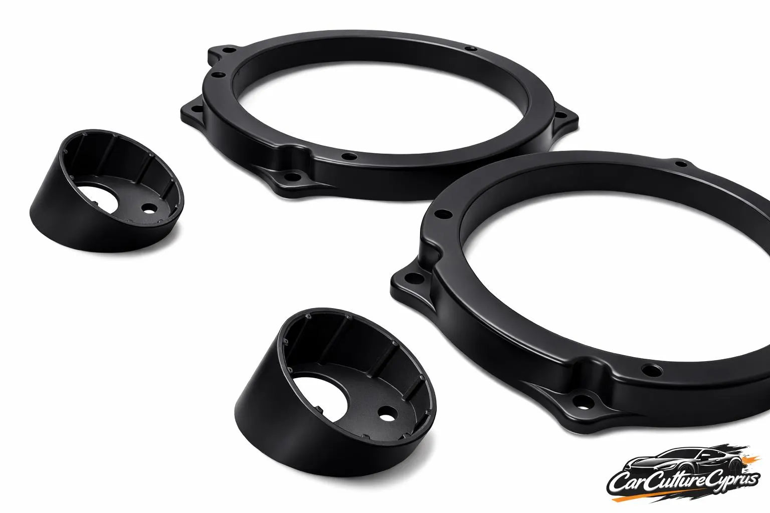 Honda Civic EG 165mm Speaker Adapter Kit – Door + Tweeter Mounts – Pair (Left & Right).