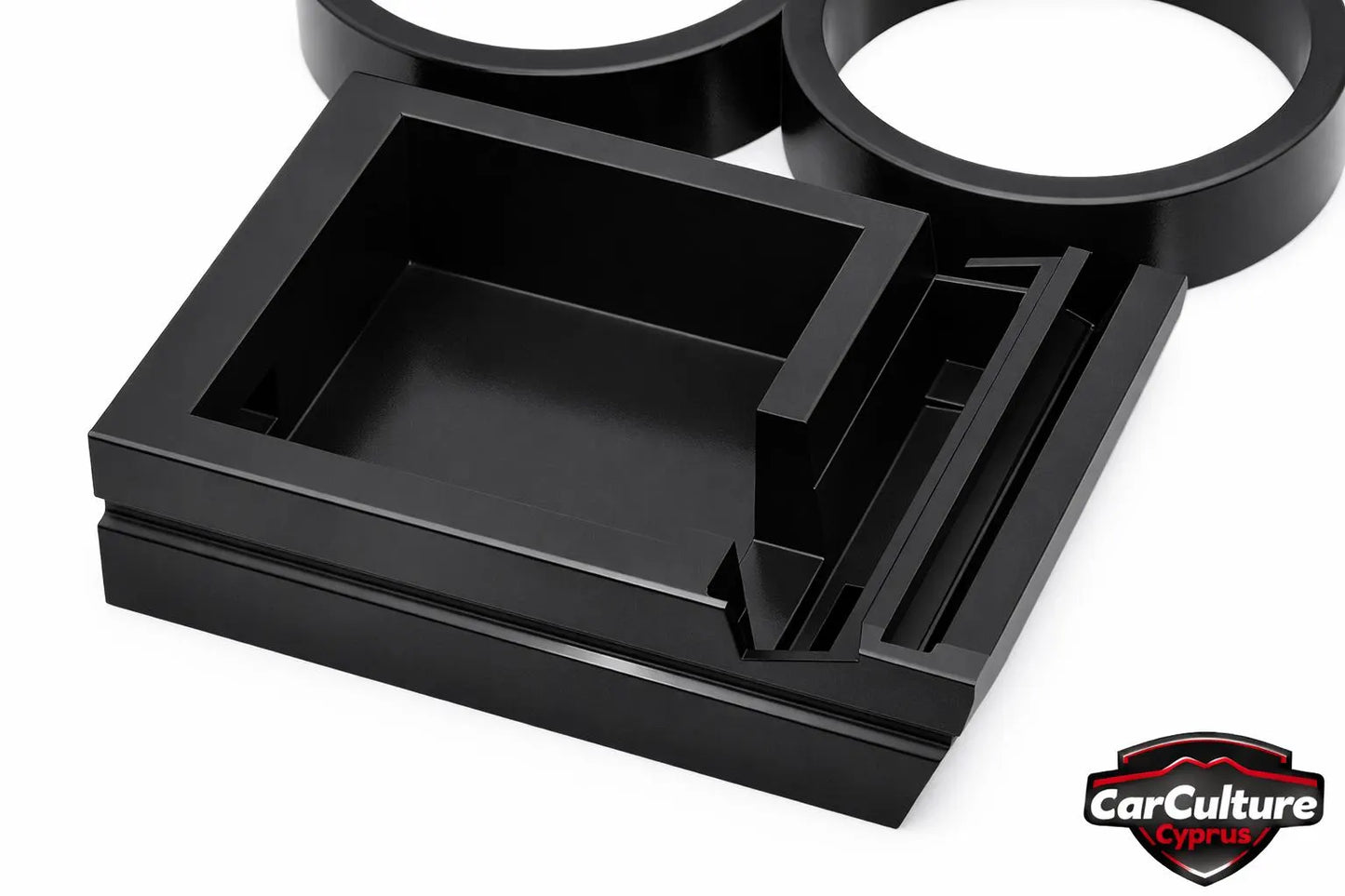 VW T2 Ashtray Replacement with Dual Cupholder & Phone Slot – 1976+ Bay Window Organizer.