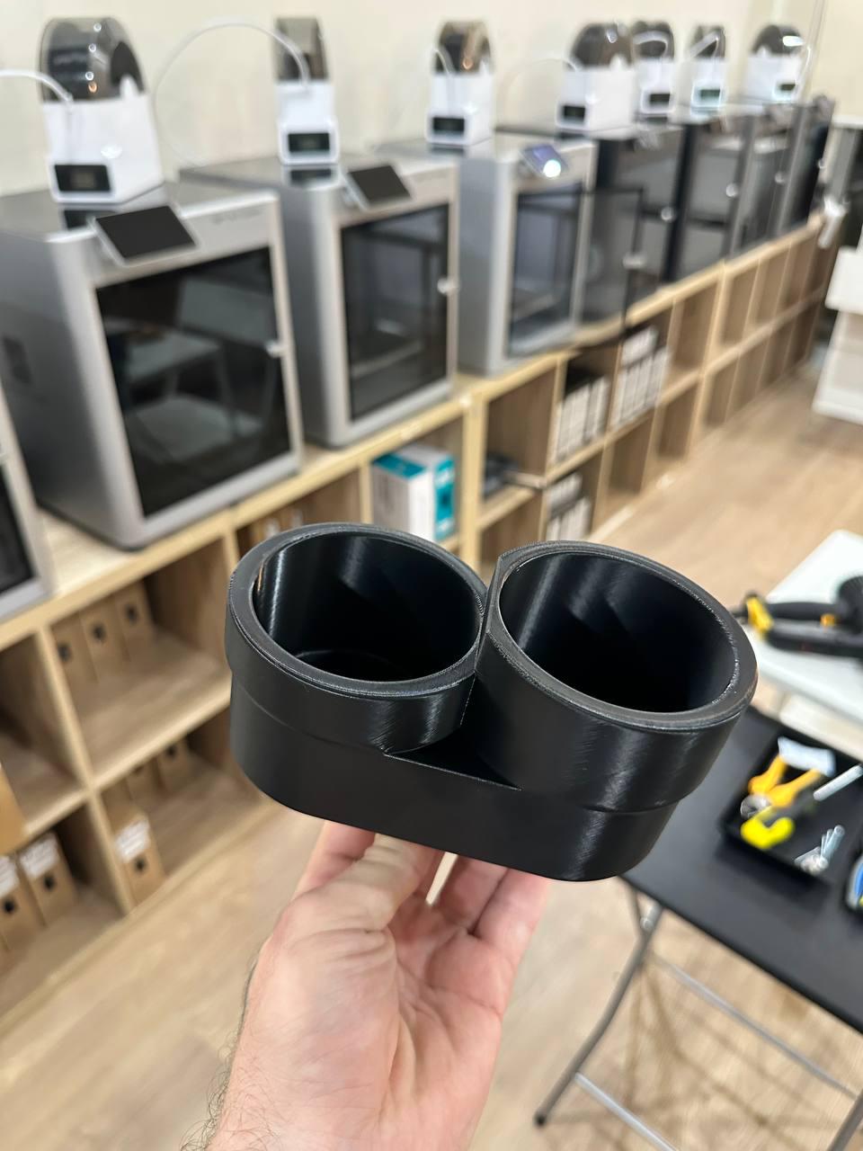 BMW E34 Cup Holder: 3D-Printed Center Console Insert