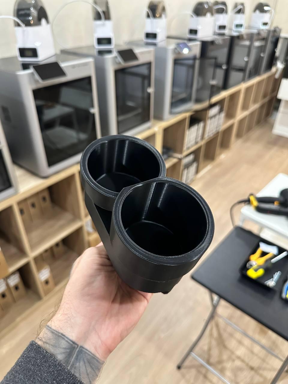 BMW E34 Cup Holder: 3D-Printed Center Console Insert