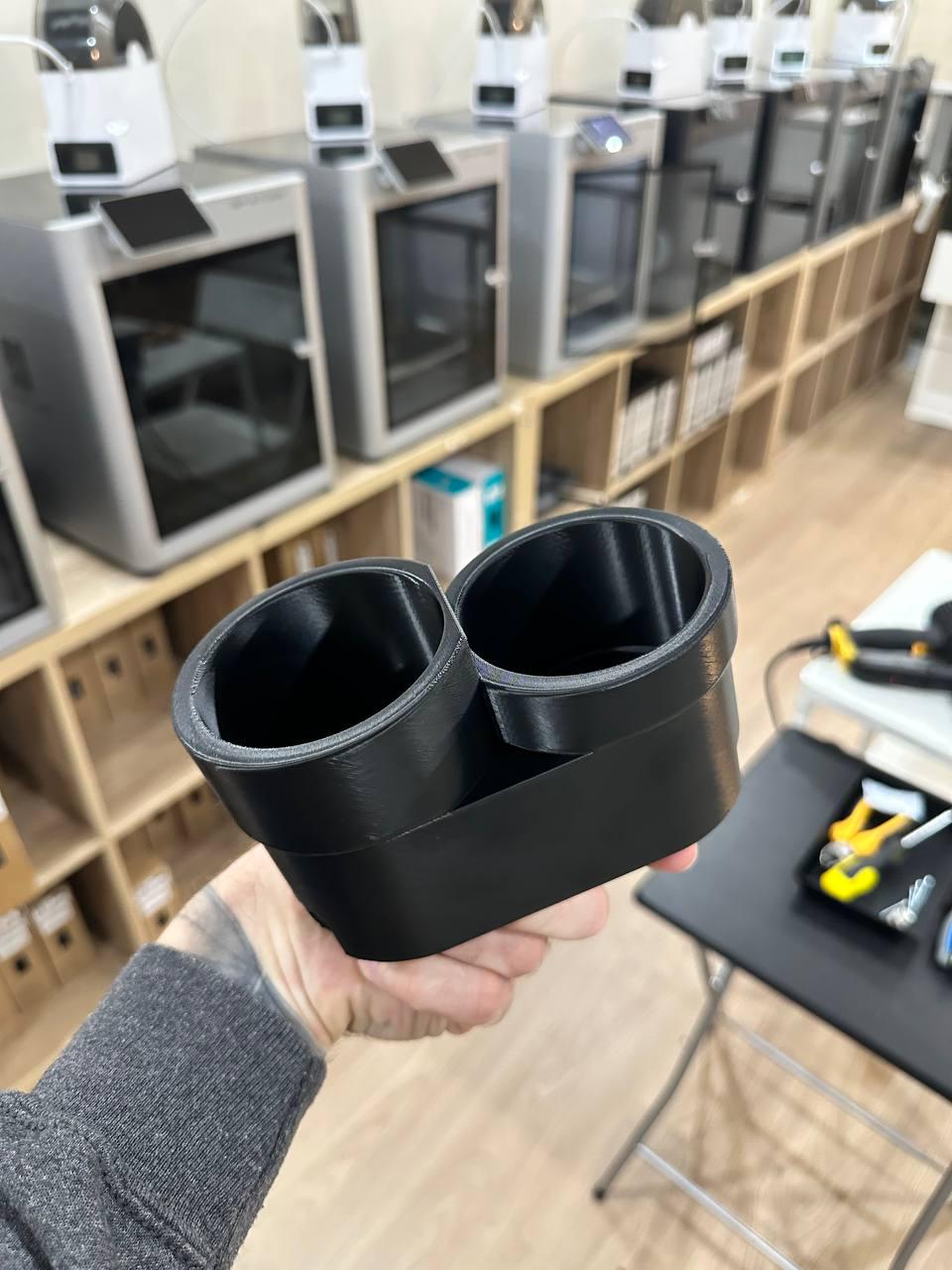 BMW E34 Cup Holder: 3D-Printed Center Console Insert
