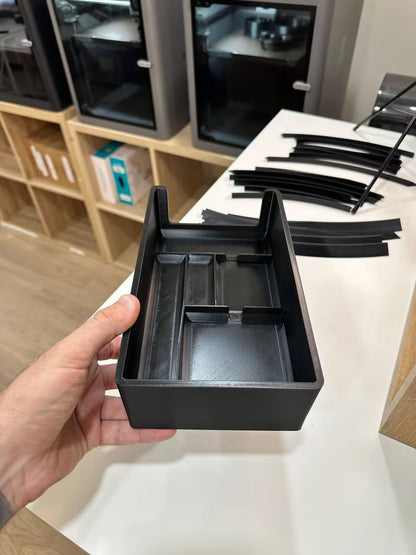 Plateau de console centrale Audi B9 (sans prise 12V) — Noir