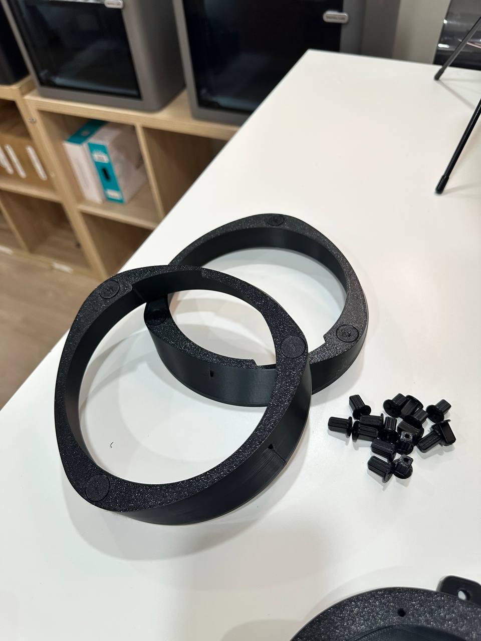 MR2 MK2 Door Speaker Adapters – 165mm, OEM-Style Mount, L/R Pair