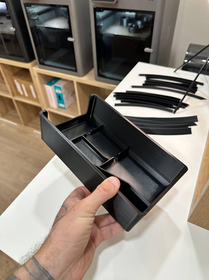 Plateau de console centrale Audi B9 (sans prise 12V) — Noir