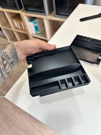 Organisateur de console centrale Subaru Crosstrek – Plateau de rangement avec fentes pour pièces de monnaie et porte-stylo (2018+)