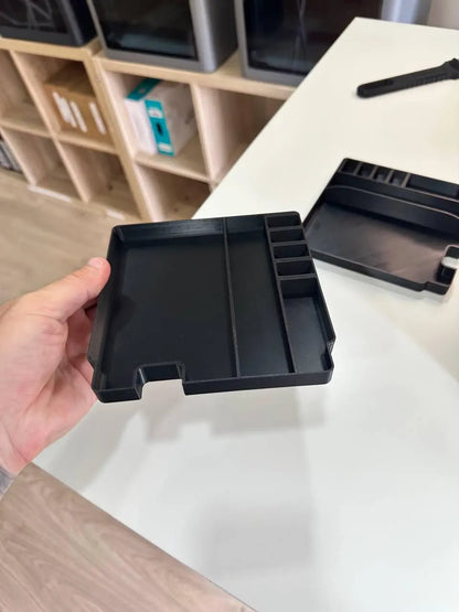 Organisateur de console centrale Subaru Crosstrek – Plateau de rangement avec fentes pour pièces de monnaie et porte-stylo (2018+)