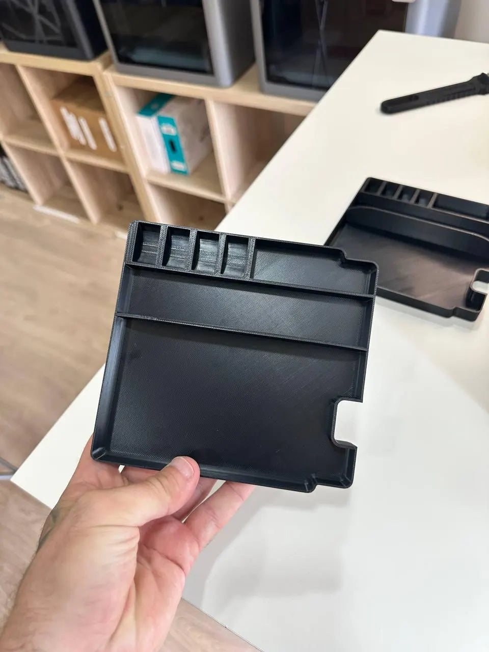 Organisateur de console centrale Subaru Crosstrek – Plateau de rangement avec fentes pour pièces de monnaie et porte-stylo (2018+)