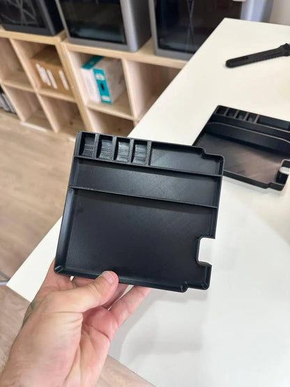Organisateur de console centrale Subaru Crosstrek – Plateau de rangement avec fentes pour pièces de monnaie et porte-stylo (2018+)