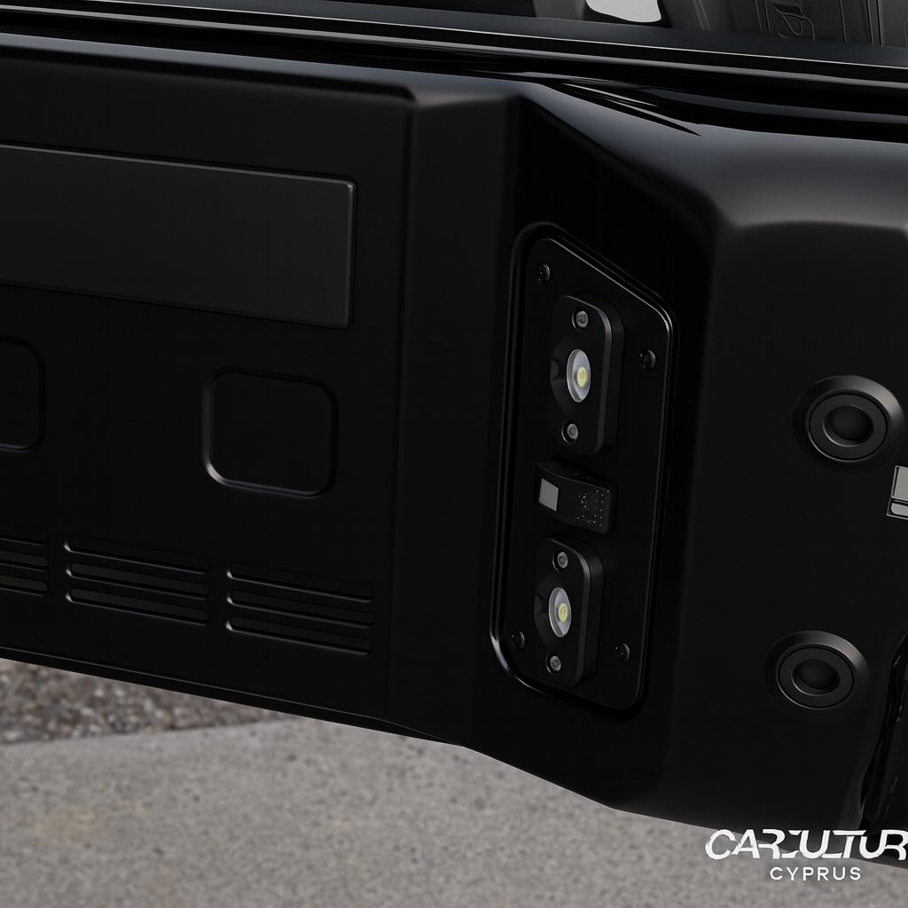 Jeep Wrangler JK Tailgate Vent Interior Light Mount